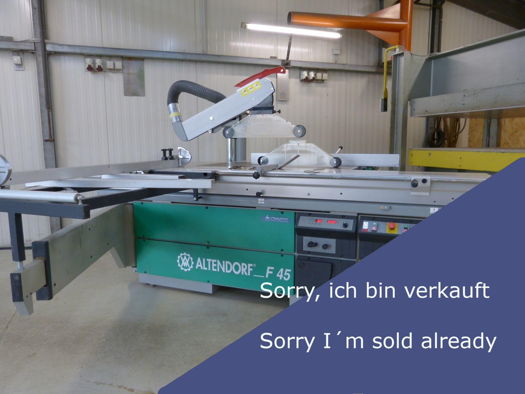 Read more about the article 4587 Formatkreissäge ALTENDORF F 45
