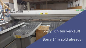 Plattenaufteilsäge SELCO EB 95 gebraucht